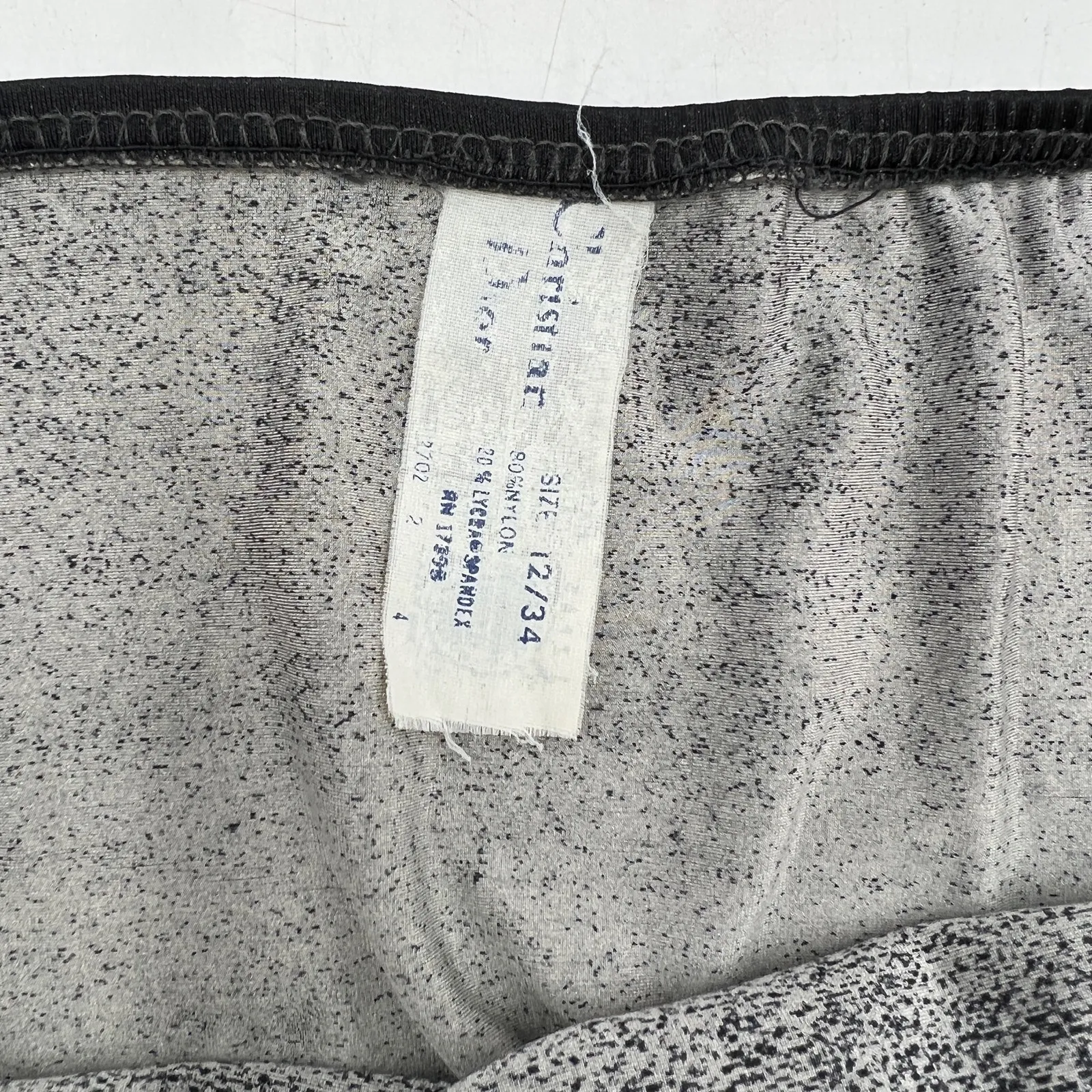 Vintage 80s Christian Dior Beachwear Bikini Striped Scoop Neck - Image 12