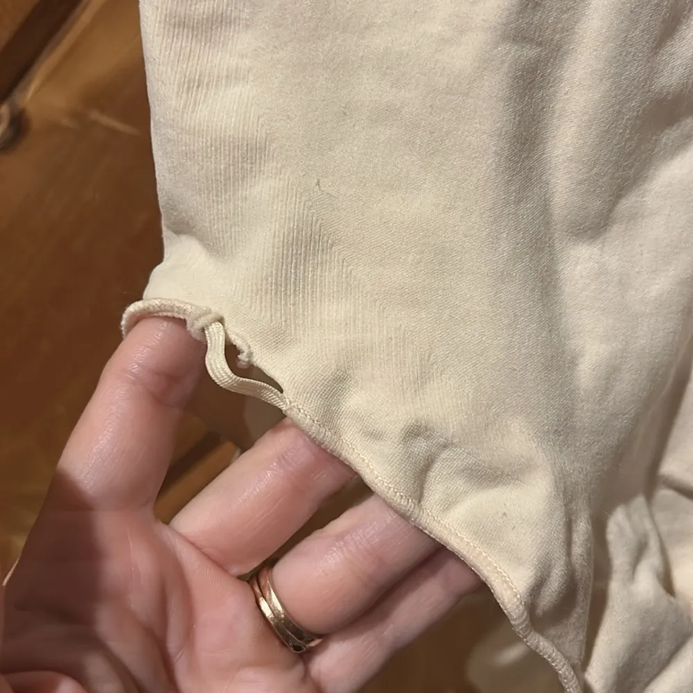 Skims seamless sculpt brief bodysuit shapewear in sand tan color - Image 10