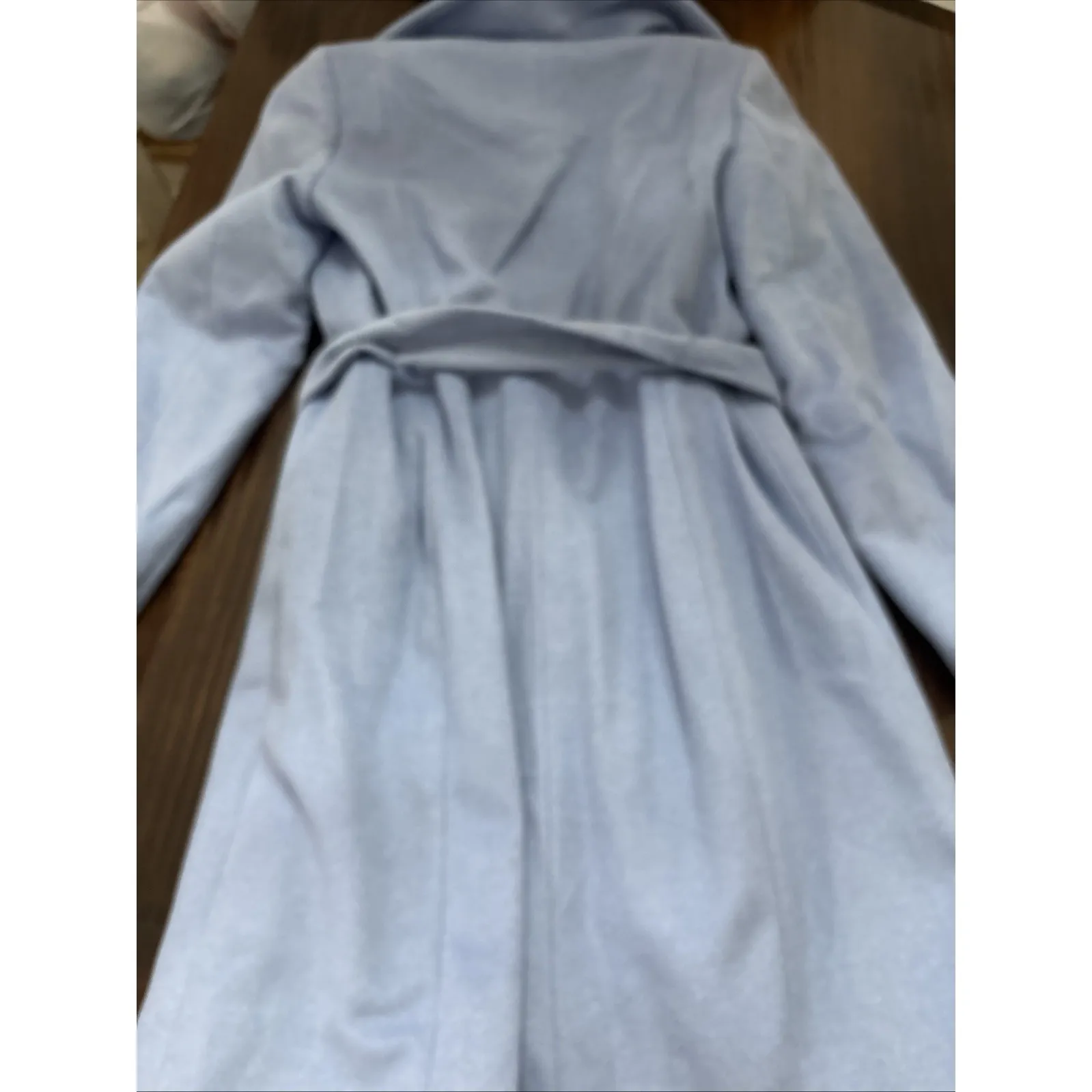 Cole Haan Women's New Wool Belted Wrap Coat Jacket Sz 10 NWT - Image 8