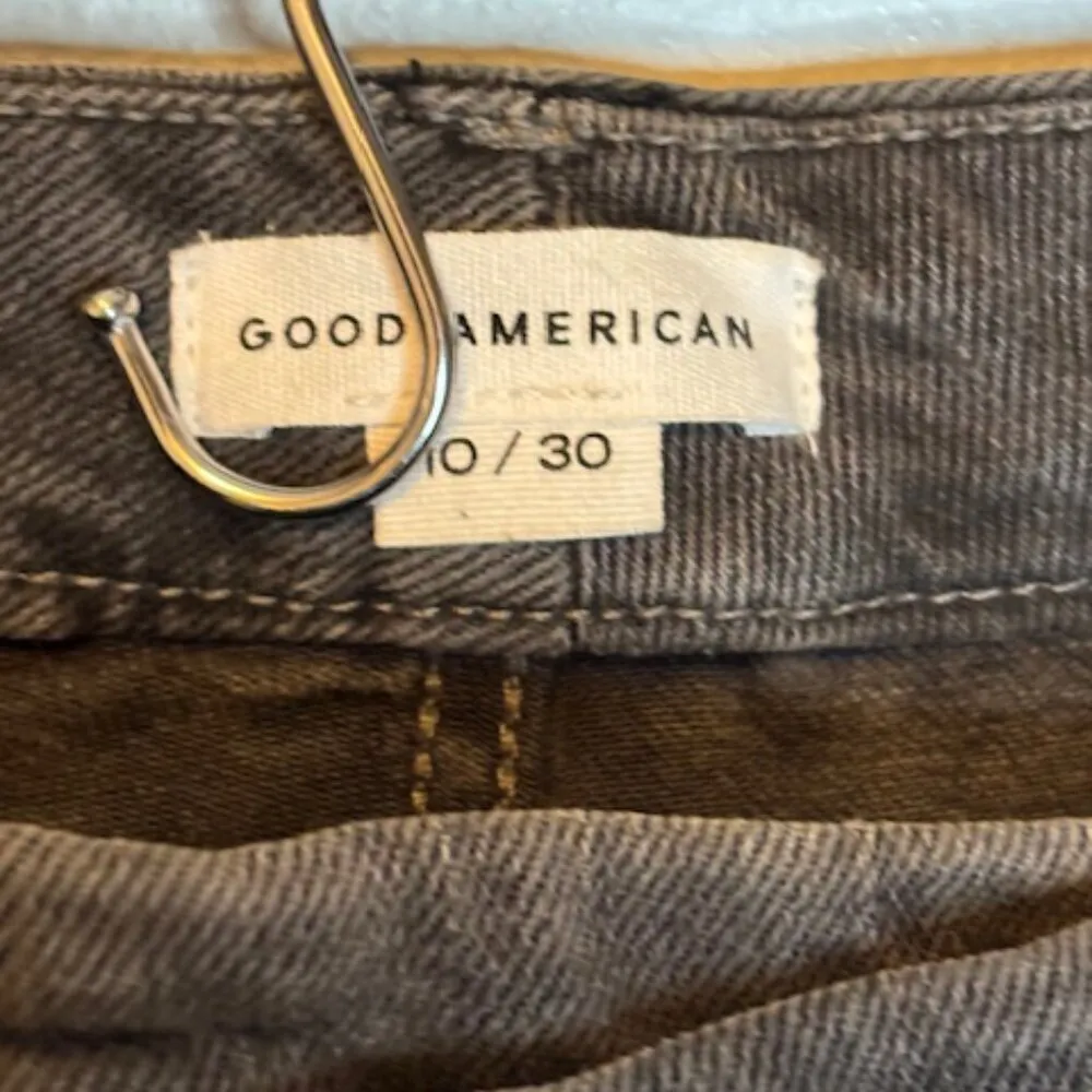 Good American Jeans‎ Women's Size 10/30 Good Vintage Fold Over Waist Black - Image 3