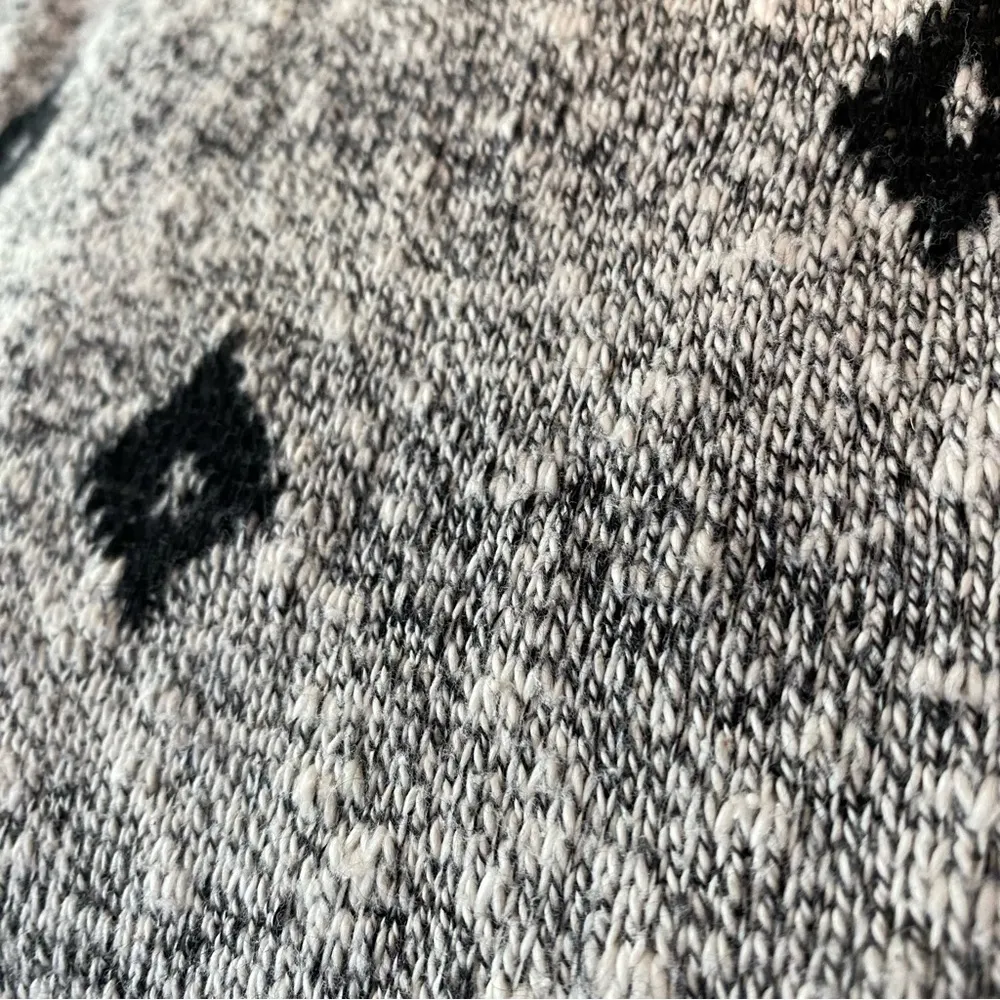 Vintage 1980s Batwing Dolman Sleeve Diamond Pattern Knit Sweater Dress Size undefined - Image 9