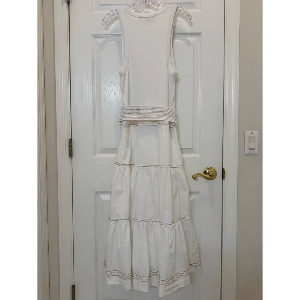 Veronica Beard Austyn Belted Midi Dress Size Small - Image 9
