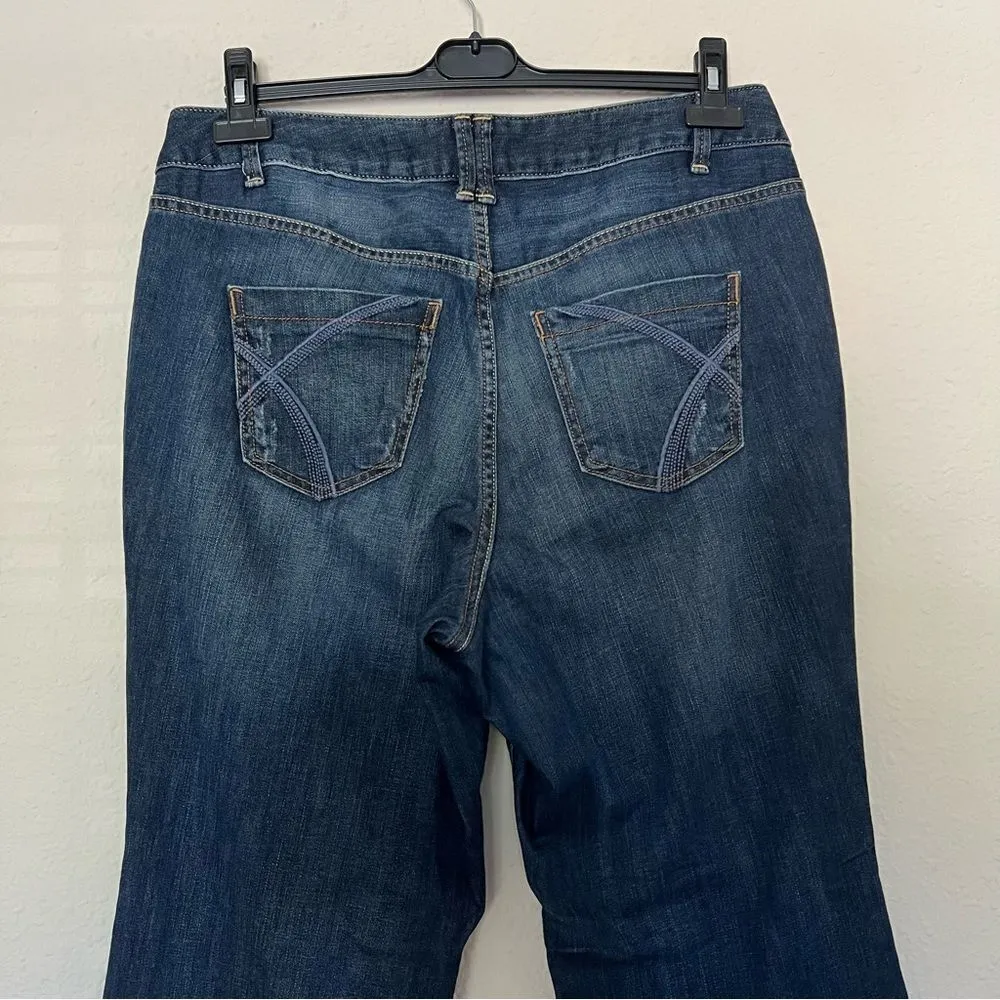 LANE BRYANT Distinctly Boot Dark Wash Jeans  Plus Size - Image 6