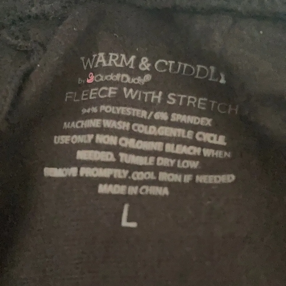 FINAL MARKDOWN Ladies cuddl duds slacks large - Image 3