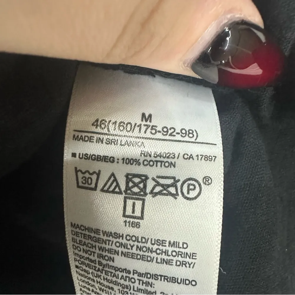 GAP Pull On Casual Summer Shorts Womens Medium Black - Image 6