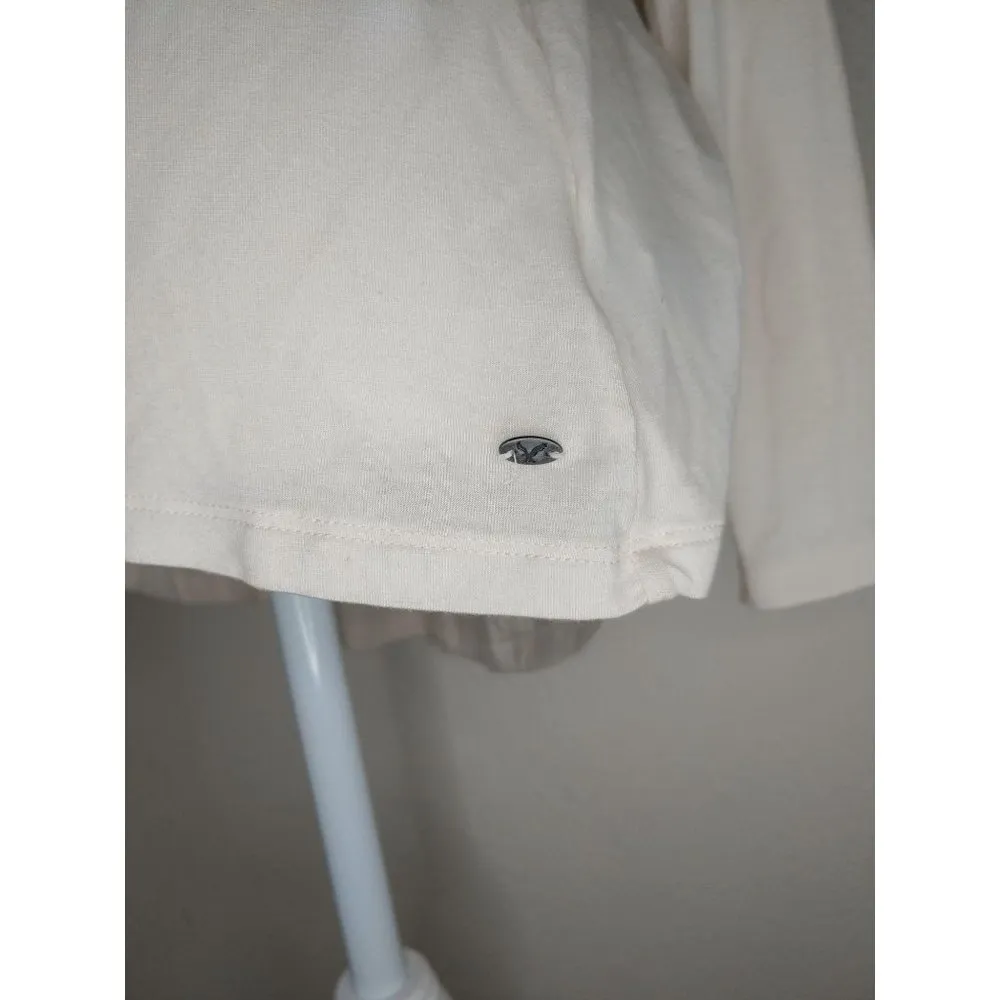 American Eagle XS Soft and Sexy Cream Lace Back T - Image 2