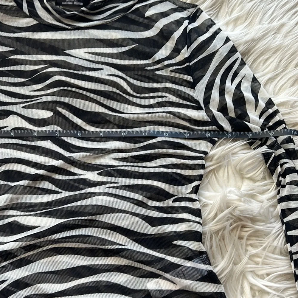 Animal Print Sheer bodysuit Size undefined - Image 11