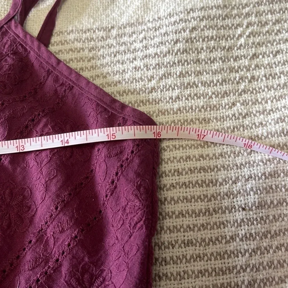 KENDALL And Kylie Laced Cropped Top Burgundy - Image 8