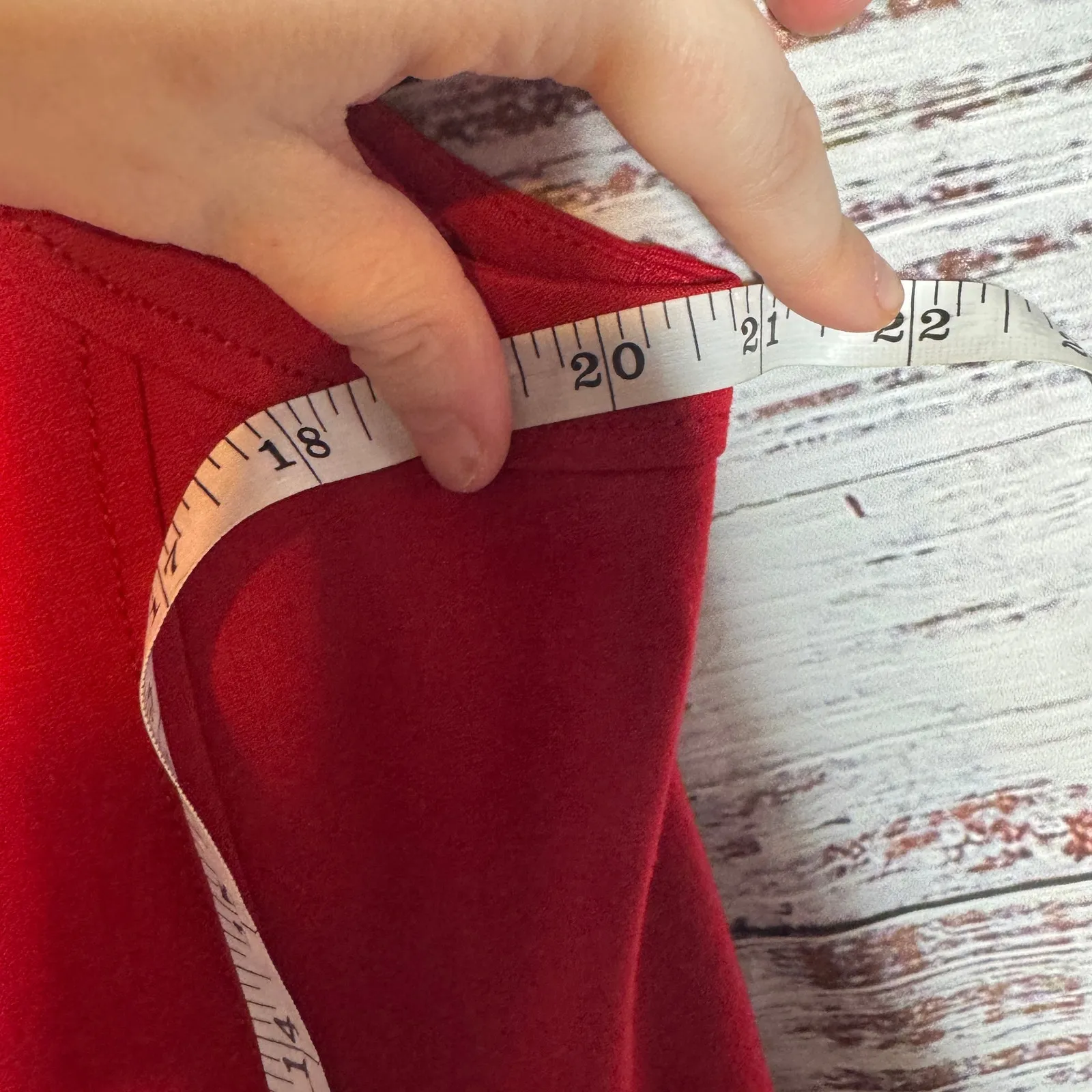 Talbots Red Sleeveless Sheath Dress Size 14 Career Work Office Classic Fit - Image 6