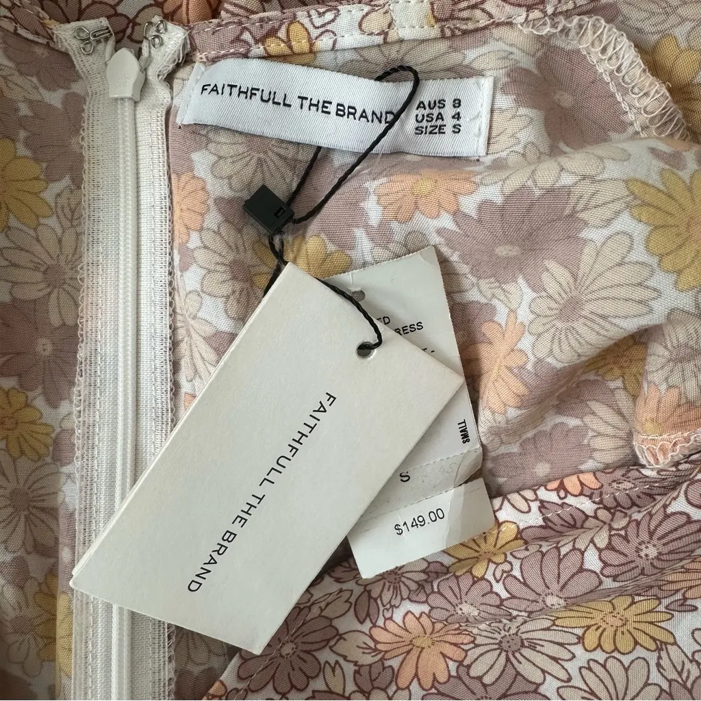 Faithful the Brand Palmaro Floral Mini Dress - Image 10