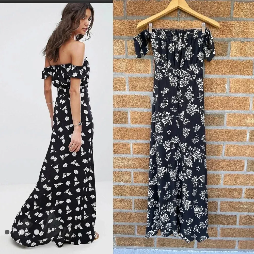 Flynn Skye Bella Maxi Floral Dress XS - Image 3