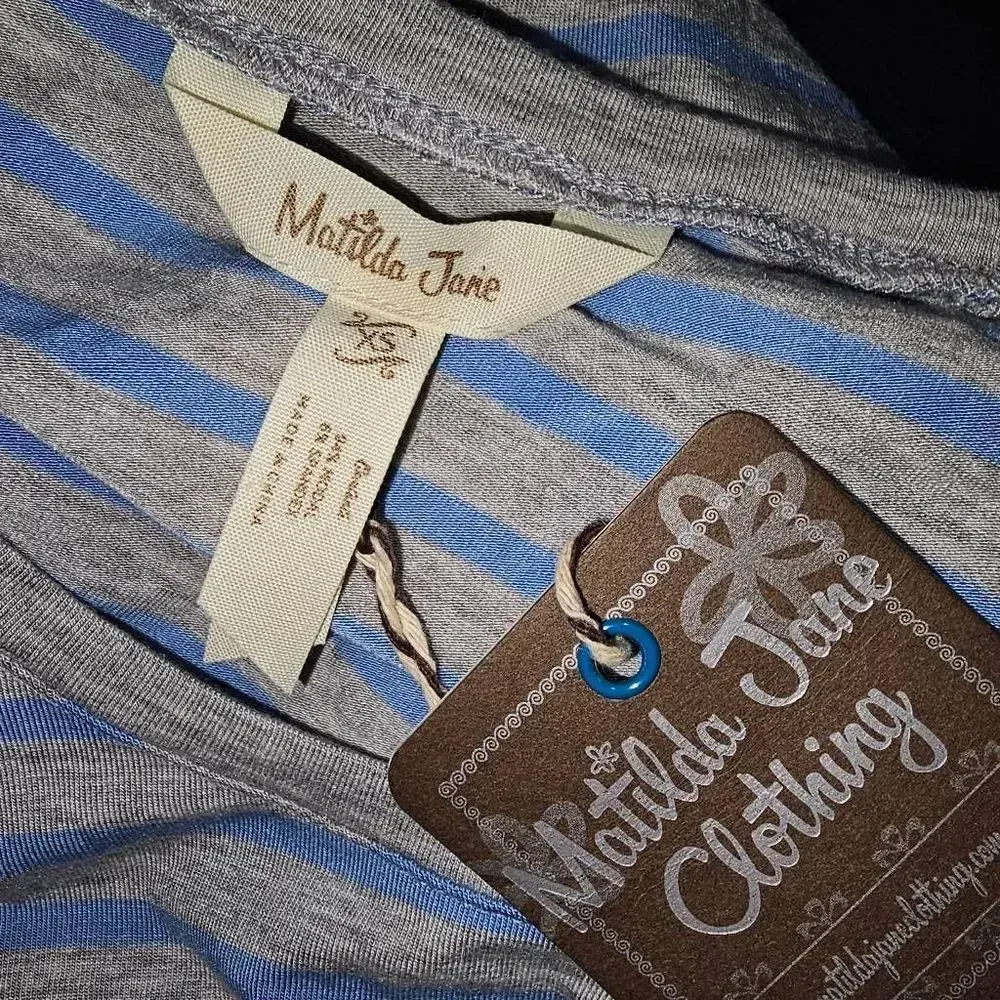 NWT‎ Matilda Jane Womens Her Majesty Asymmetrical Tunic Dress XS - Image 4