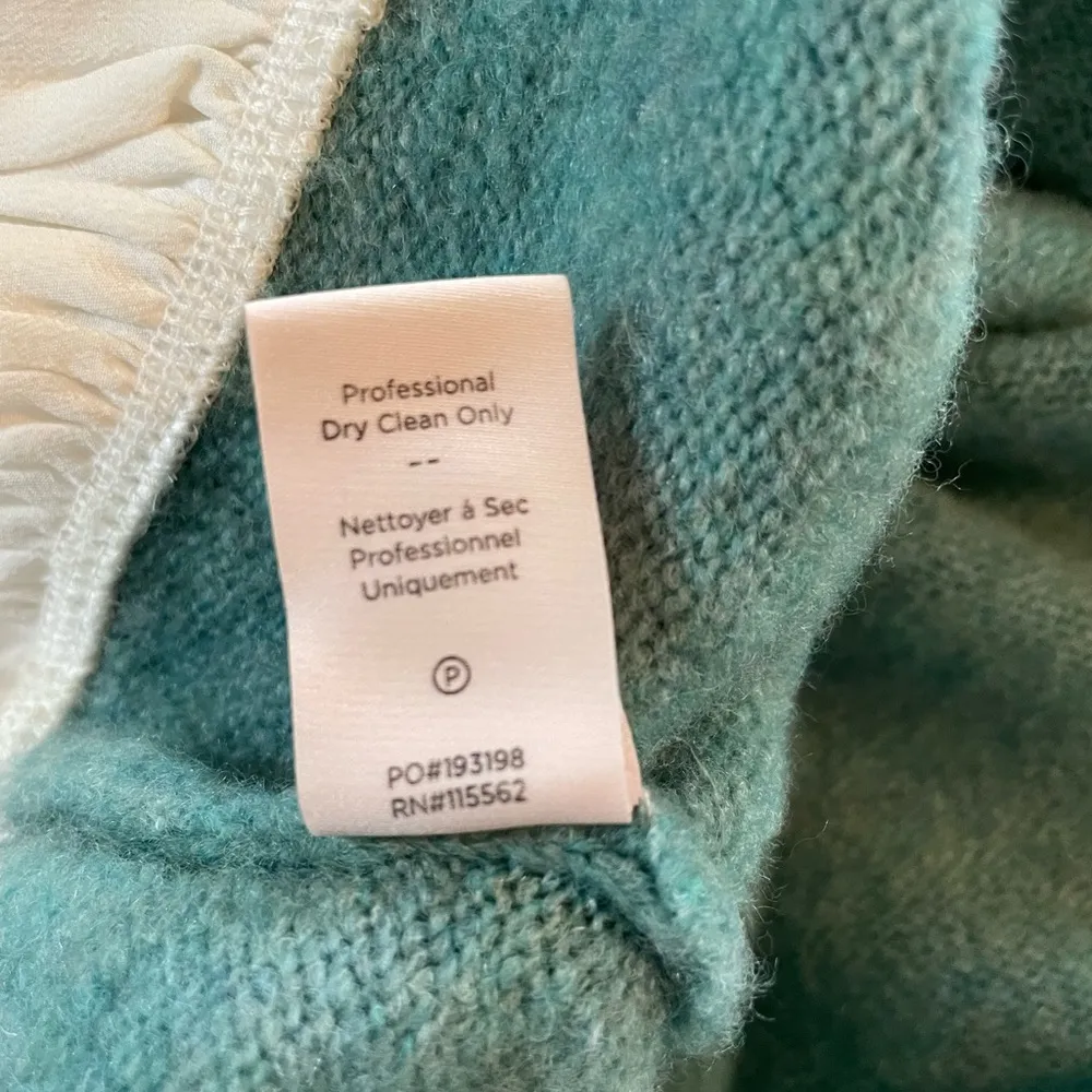 Cinq a Sept Pullover Sweater Green size Small - Image 6