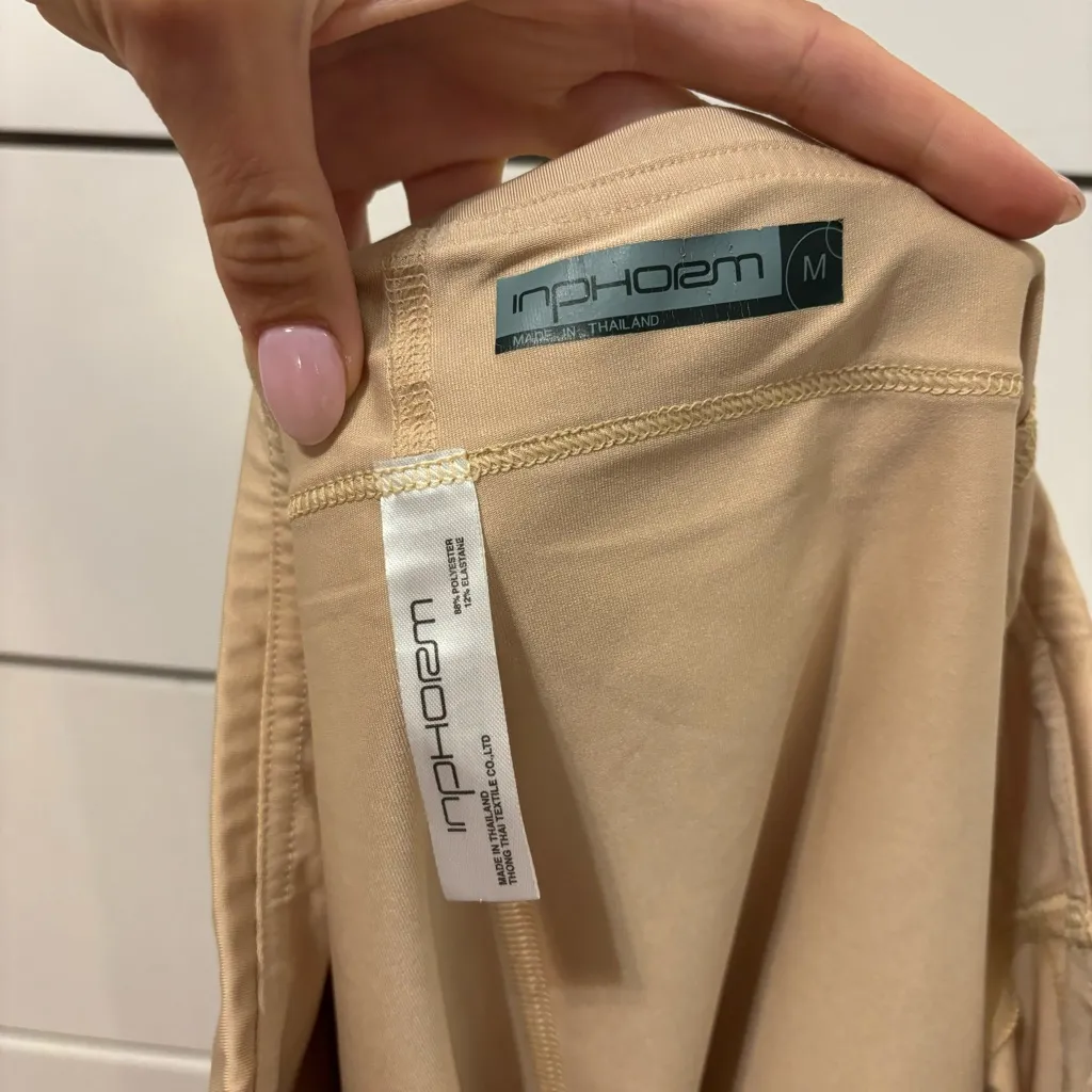 InPhorm Tan Tennis Skirt Size M - Image 3