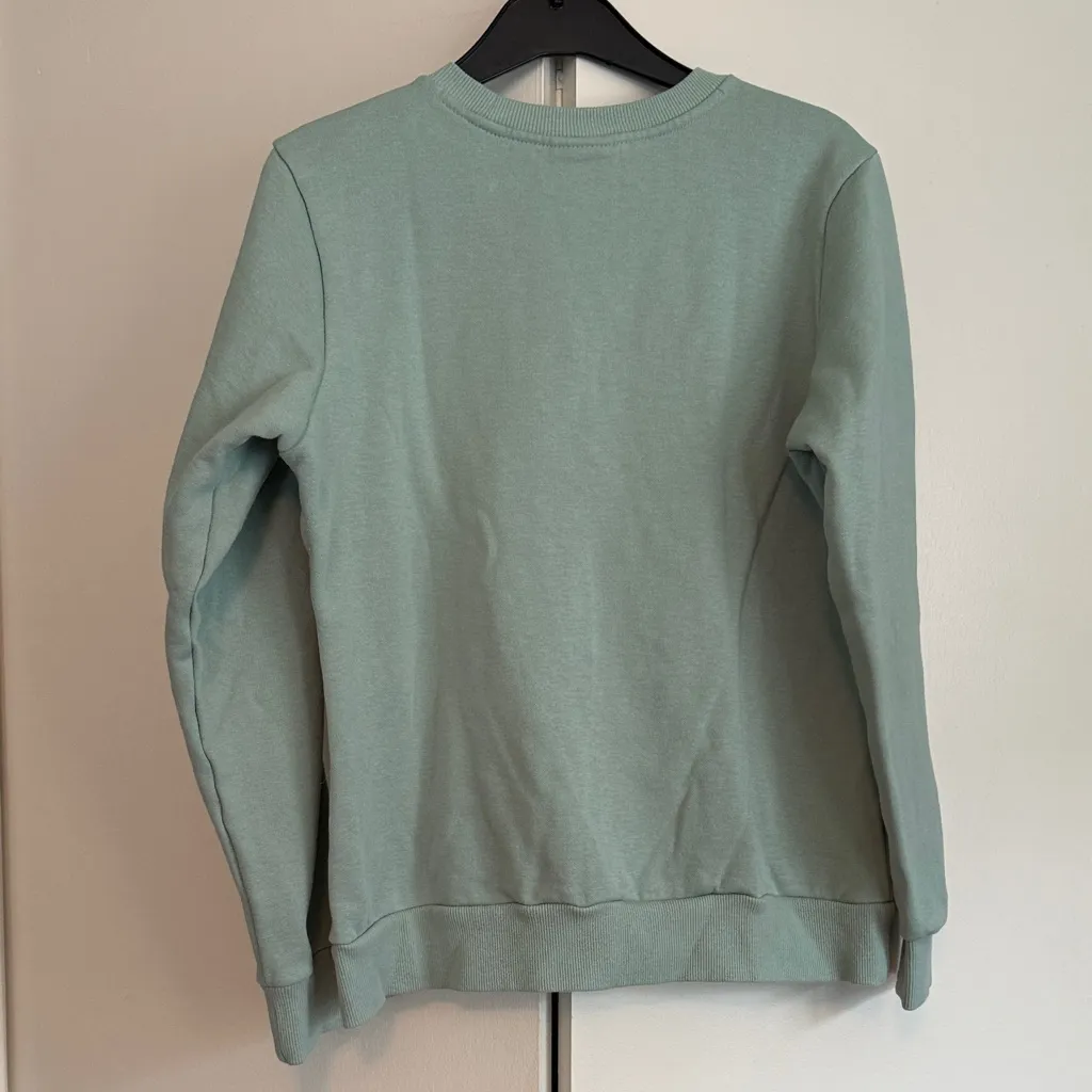Columbia‎ Sportswear Company Women's Mint Green Graphic Sweatshirt Size S - Image 6