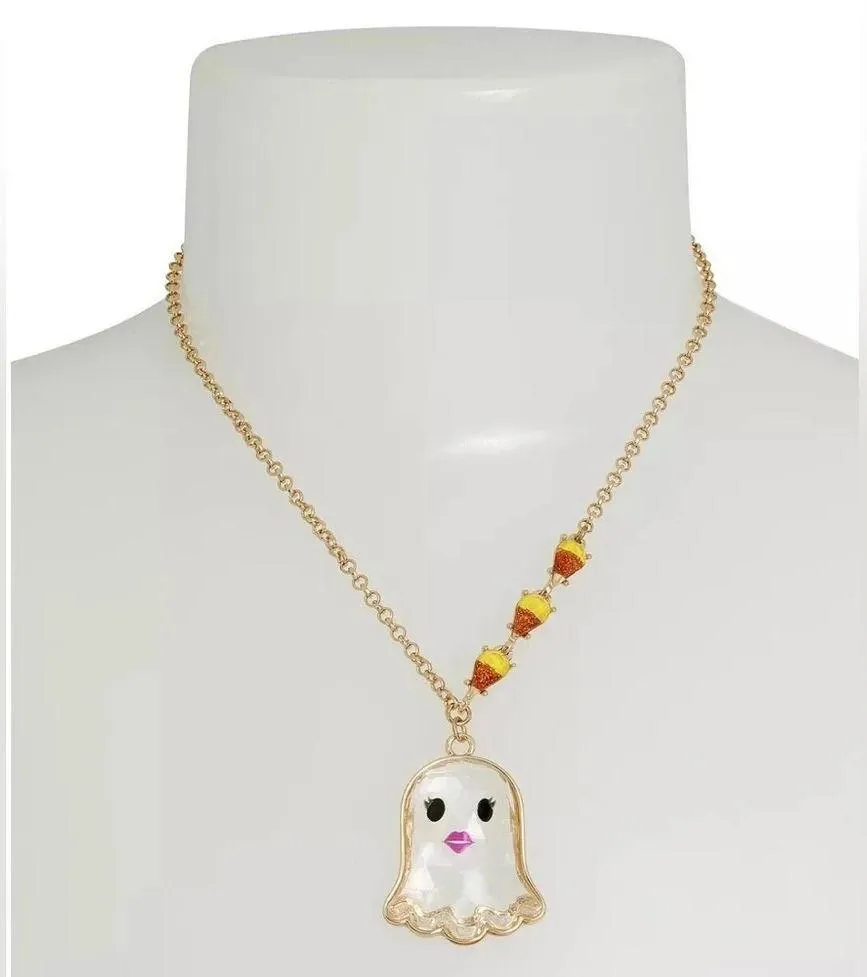 NWT Betsey Johnson Ghost Necklace - Image 3