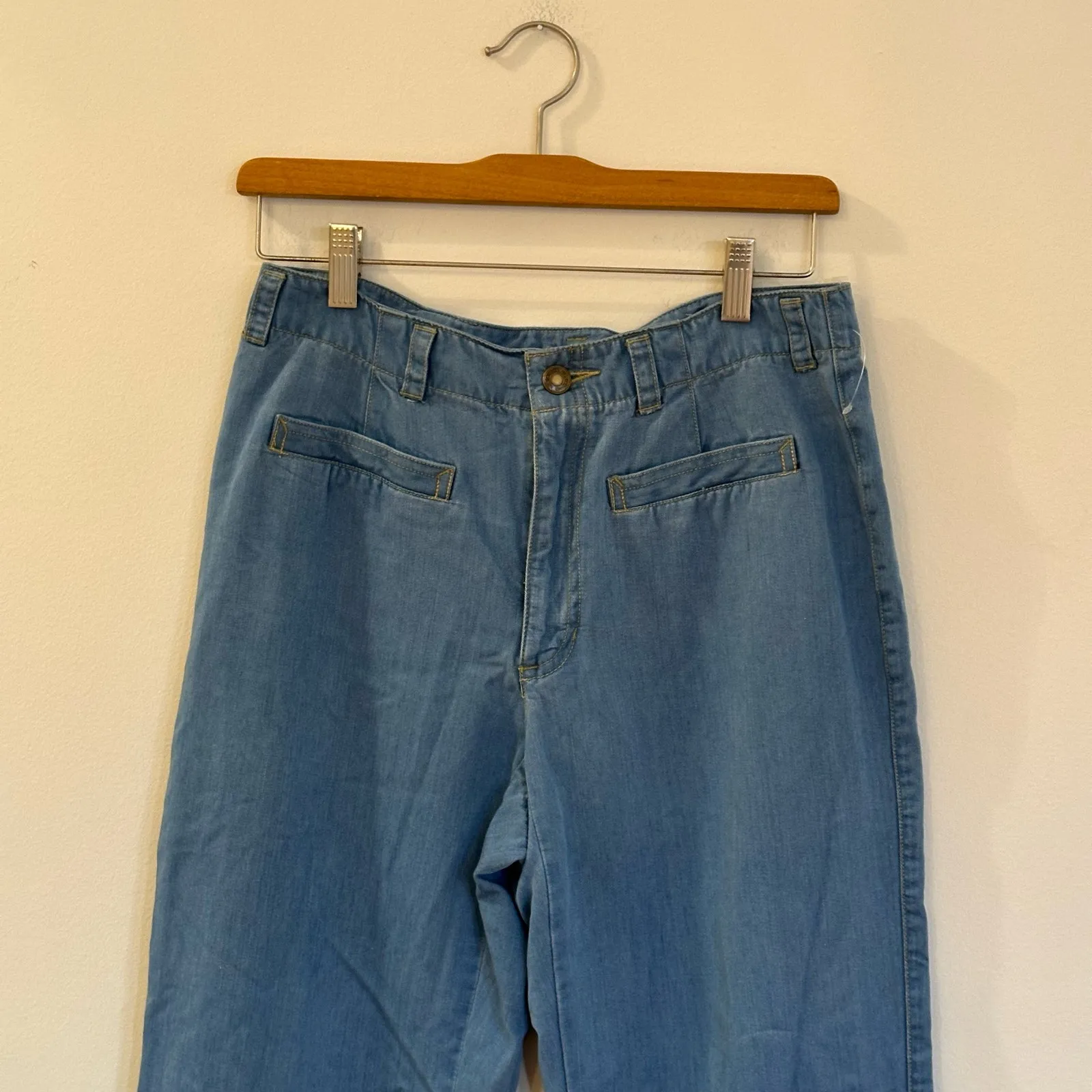 Liz Claiborne Soft Denim Pants sz 8 Straight Leg Jeans - Image 8