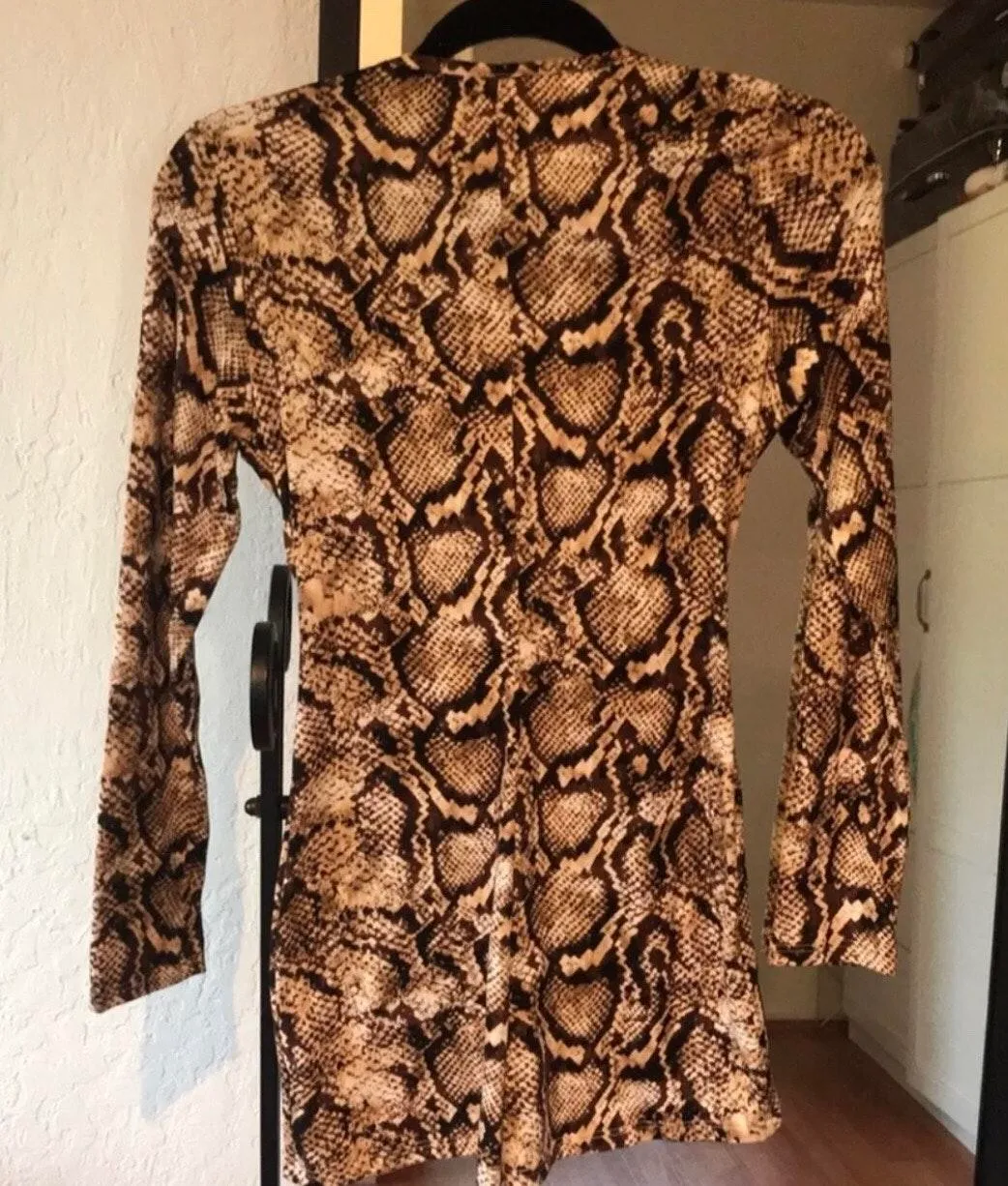 Python Print Romper Black Size M - Image 2