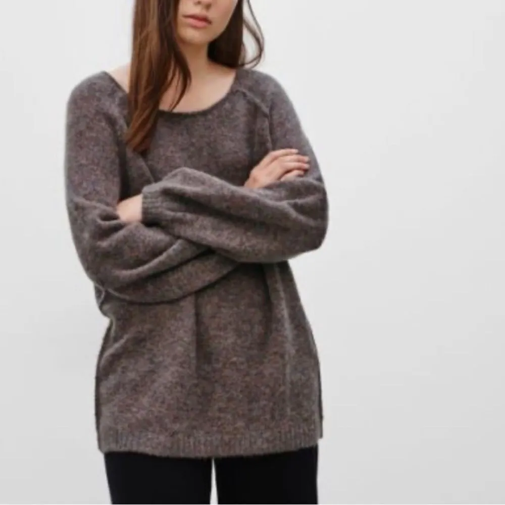 Aritzia Wilfred Chapais Gray Wool Blend Sweater- Size XS - Image 2