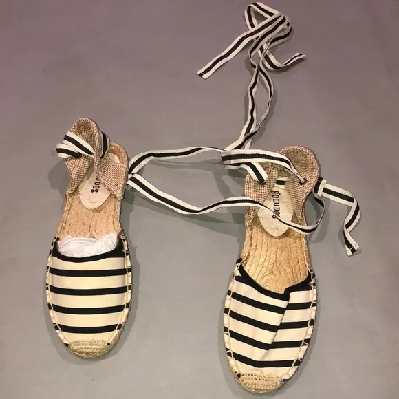 Soludos classic espadrille wrap around sandal - Image 2