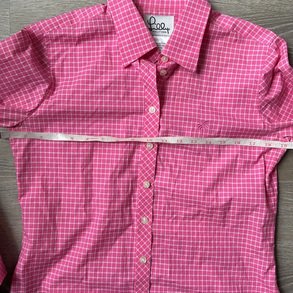 Lilly pullitzer cotton button down shirt 6P - Image 8