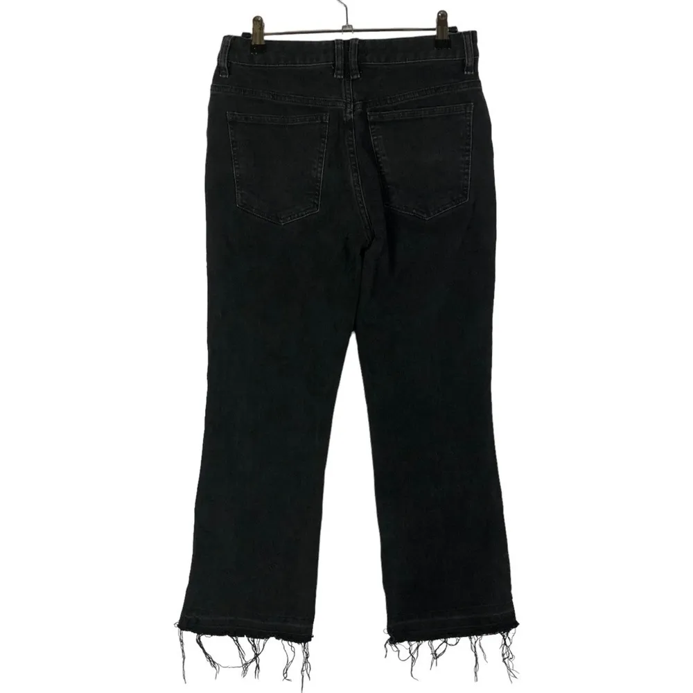 Free People We the Free Black Dylan High Rise Straight Leg Jeans 29 - Image 3