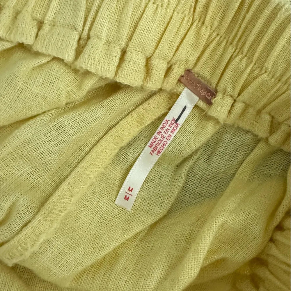 Free People Yellow Pants & Top Set - Image 5