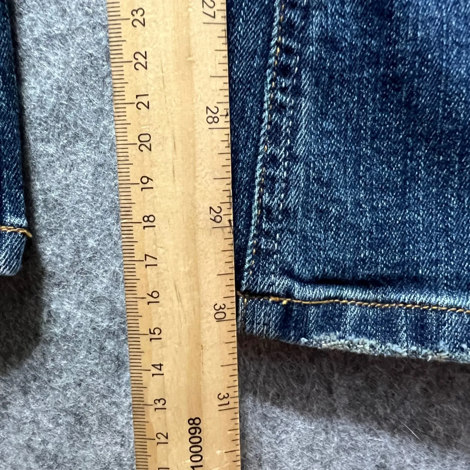 Vintage Y2K No Boundaries Flare‎ Jeans Low Rise Wide Leg Denim Blue Juniors 5 - Image 5