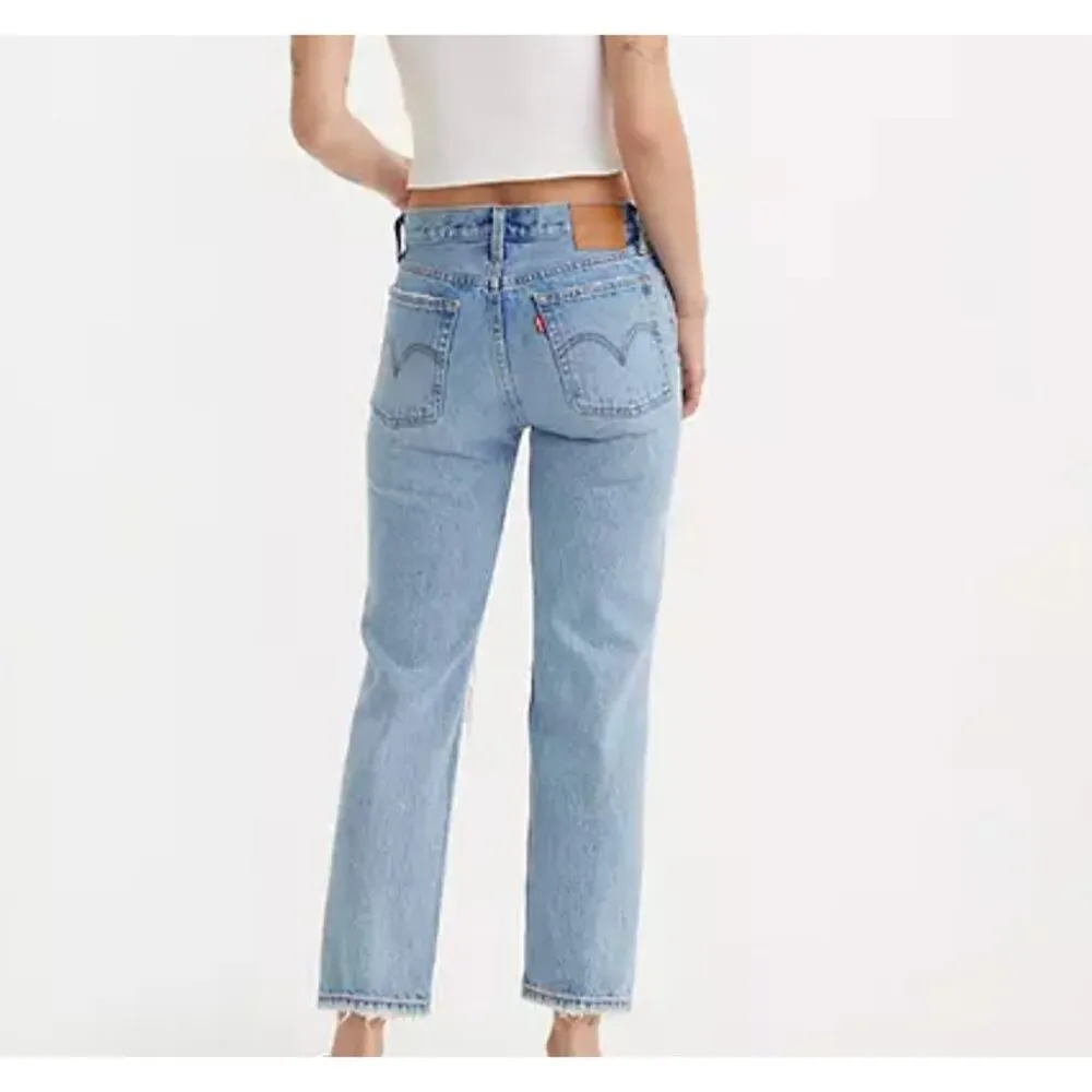 Levi's Premium WEDGIE STRAIGHT FIT WOMEN'S JEANS 30x30 LIght Wash Probably Ok - Image 3