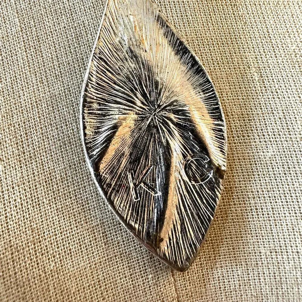 Kenneth Cole green beaded pendant necklace - Image 5