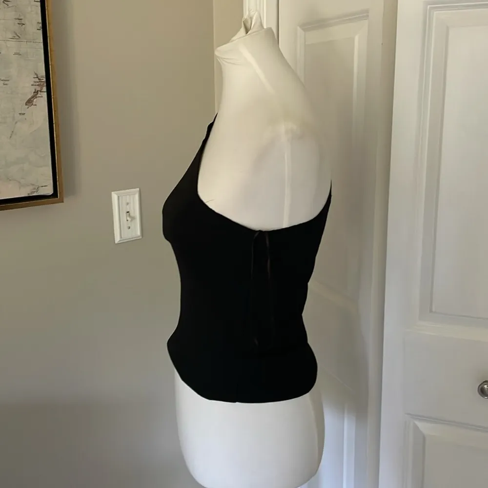 Beautiful Simple Black ASOS One Shoulder Top - Image 4