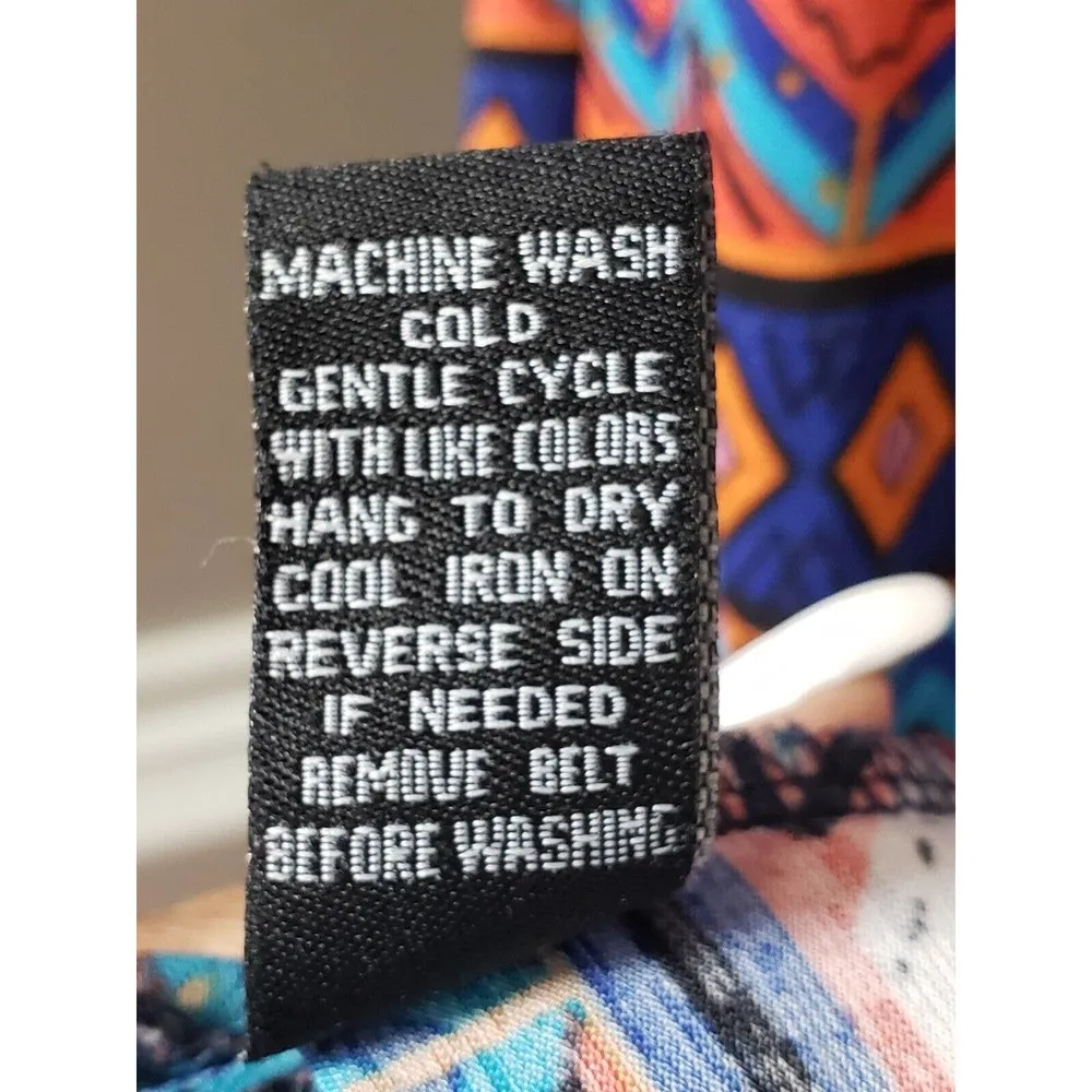 J For Justify Women's Multicolor Round Neck Sleeveless Causal Long Maxi Dress 3X - Image 10