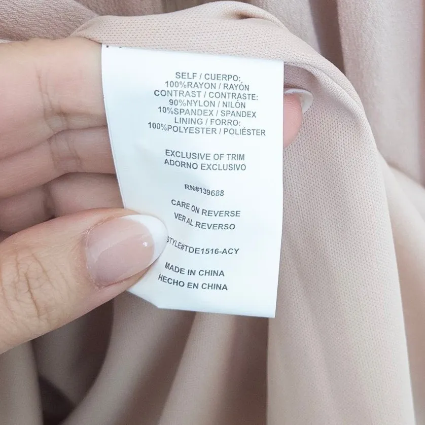 Altard State Womens Dress Size L Blush Lace Sheer Boho Cottage Coquette Romantic - Image 6