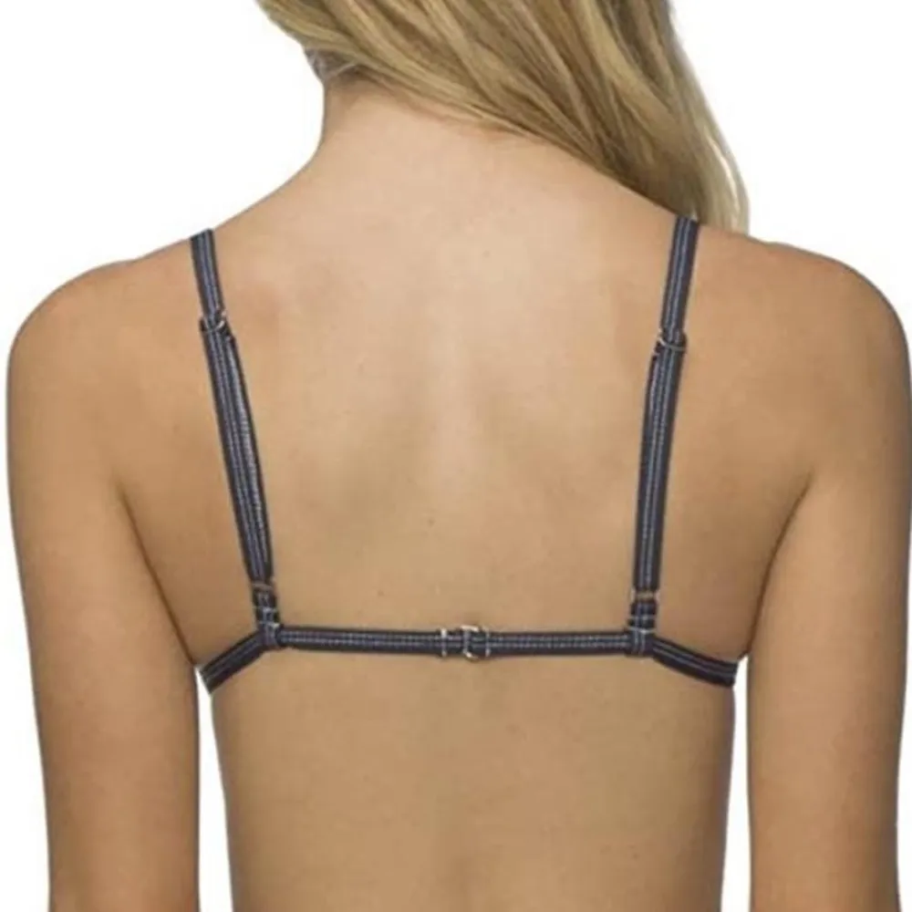 Tavik Contrast Stitch Triangle Bikini Top M Size M - Image 6