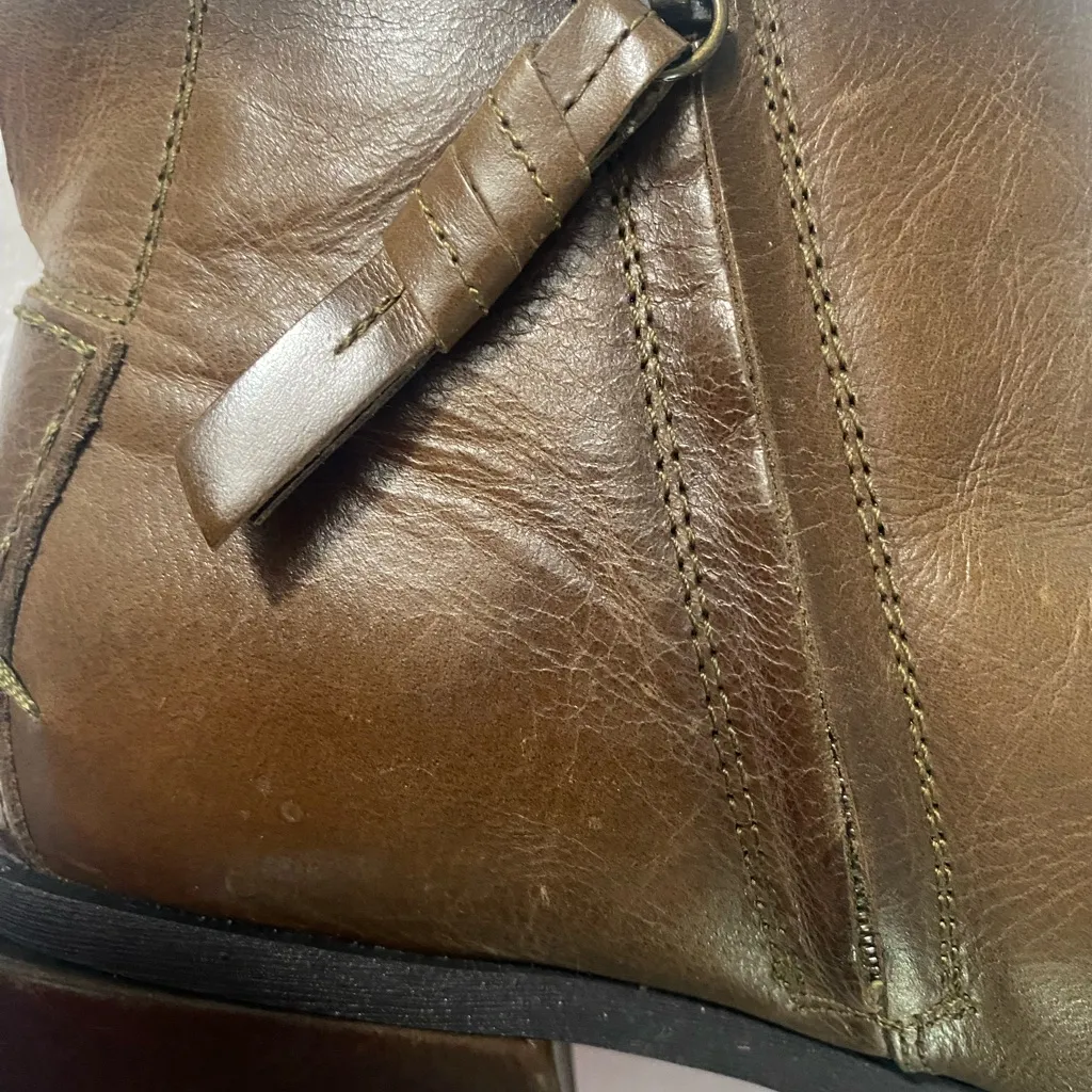 Franco Sarto Men's Tan Leather Boots - Image 7