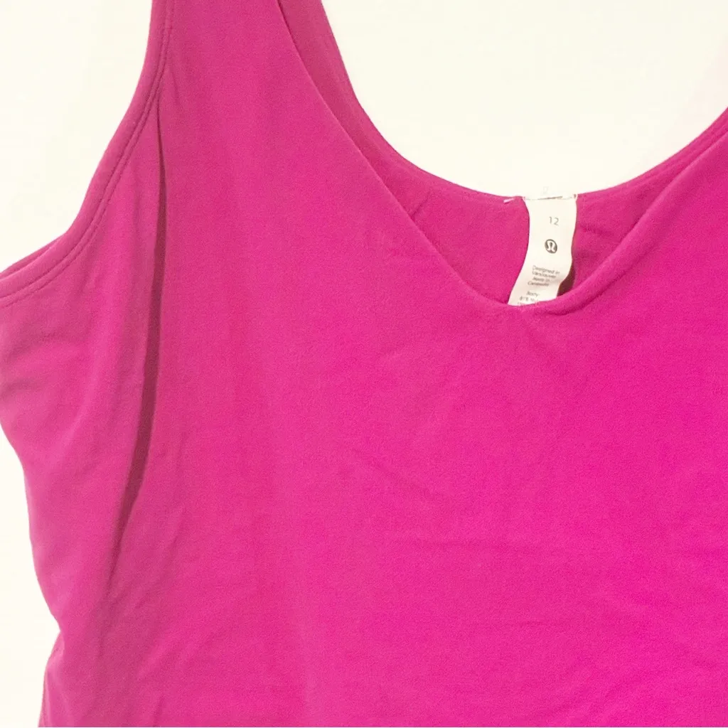 Lululemon Align Tank Nulu Size 12 A/B cup Ripened Raspberry RIPR 52509 - Image 2