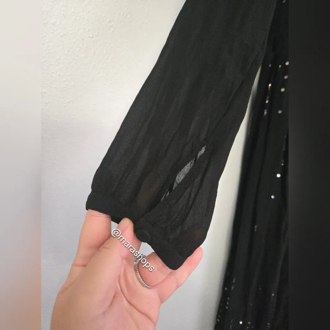 Chan Luu Black Embellished Maxi Dress - Image 3