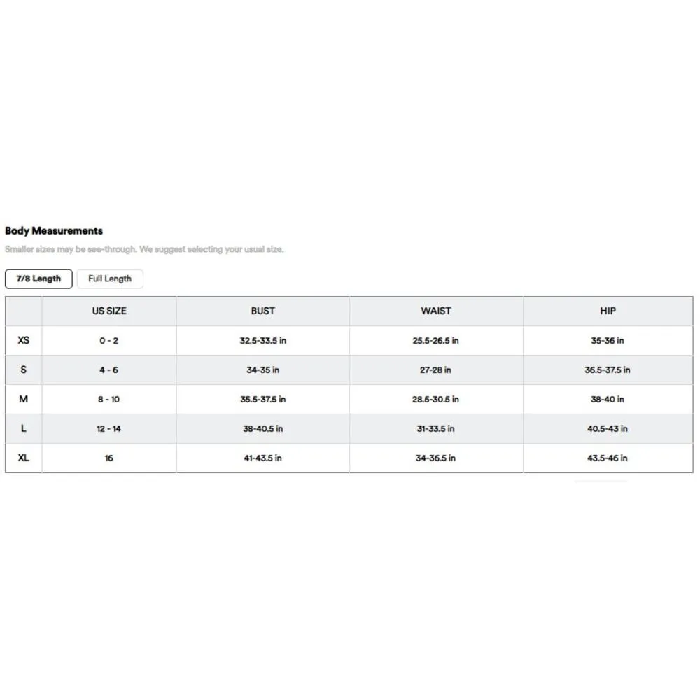 Halara Seamless Tummy Control Butt Lifting Yoga Pilates Leggings 7/8 Black XS - Image 7