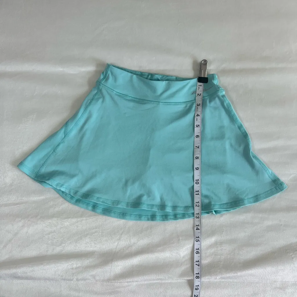Eddie Bauer Light Blue Mini Skirt‎ Size Medium - Image 3