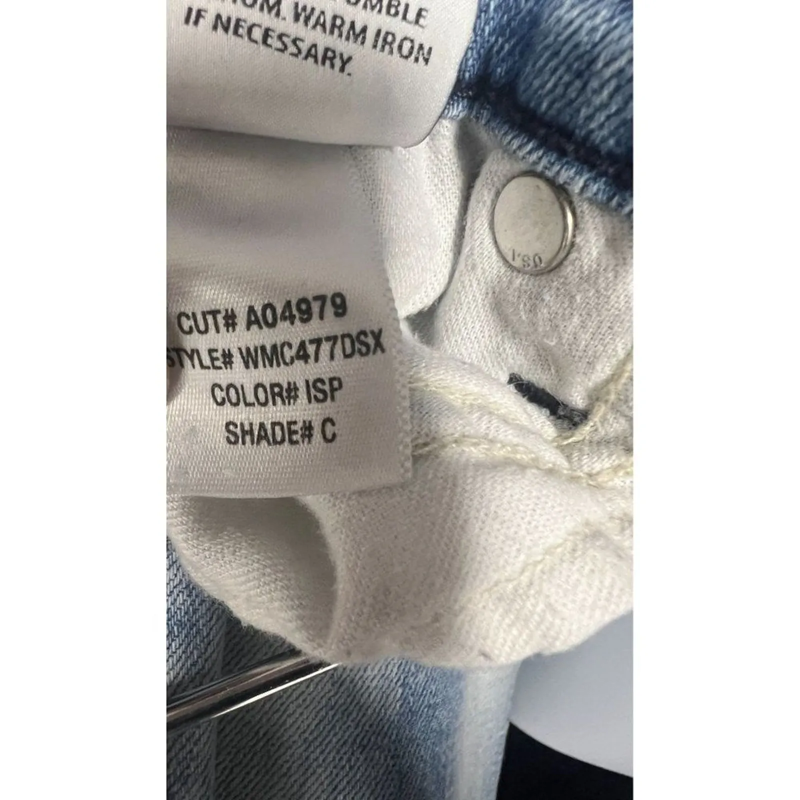 Hudson‎ Blue Denim Pockets Zipper Mid Rise Stretch Skinny Jeans Size 26 - Image 12