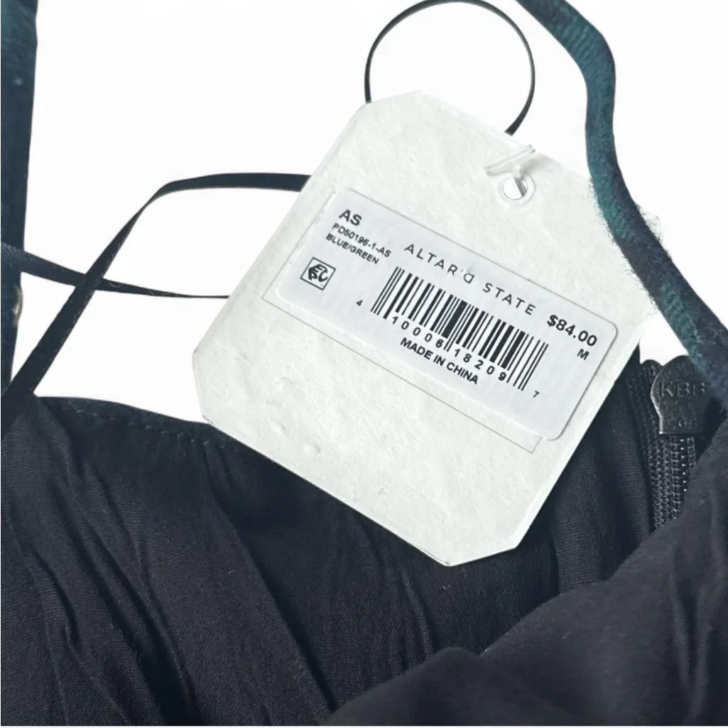 Altar'd State plaid mini dress with bow detail - Image 5