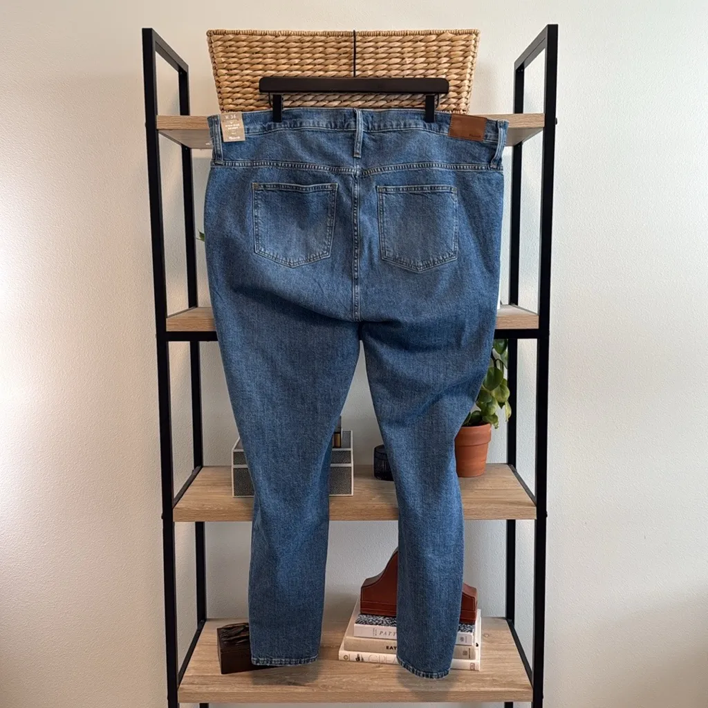 NWT Madewell The Eco Collection High-Rise Skinny Ankle Jeans, 36 Tall - Image 6