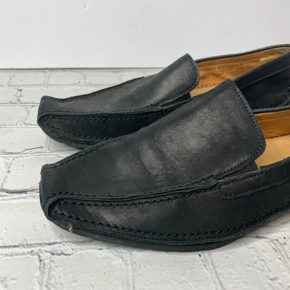 Gabor Leather Loafer Womens Size 7 Slip On Dress Shoes Ultra Flex Plus Driving Black - Image 3