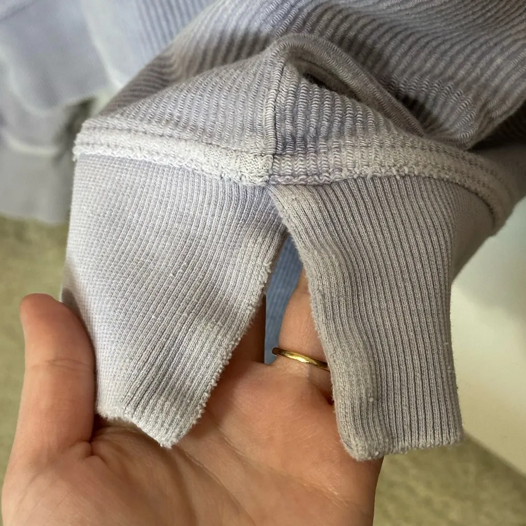 Shop Local KY Cropped Corded Kentucky Sweatshirt Purple Monochrome Large - Image 7