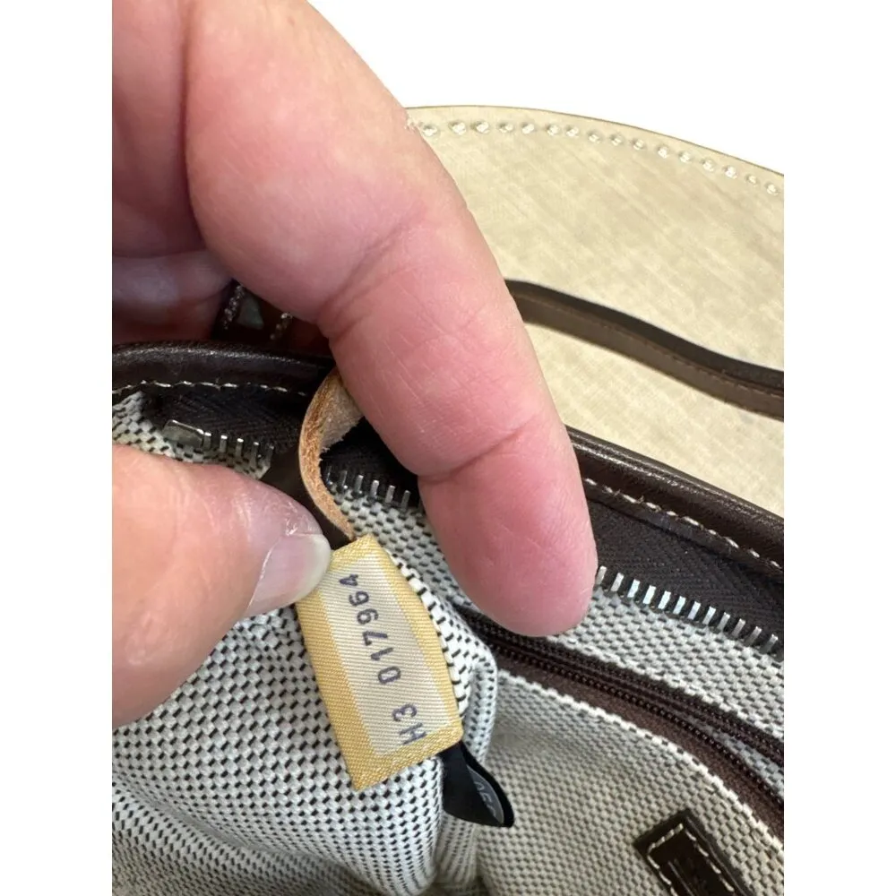 Dooney & Bourke Womens Orange brown satchel handbag small SKU8150 - Image 16