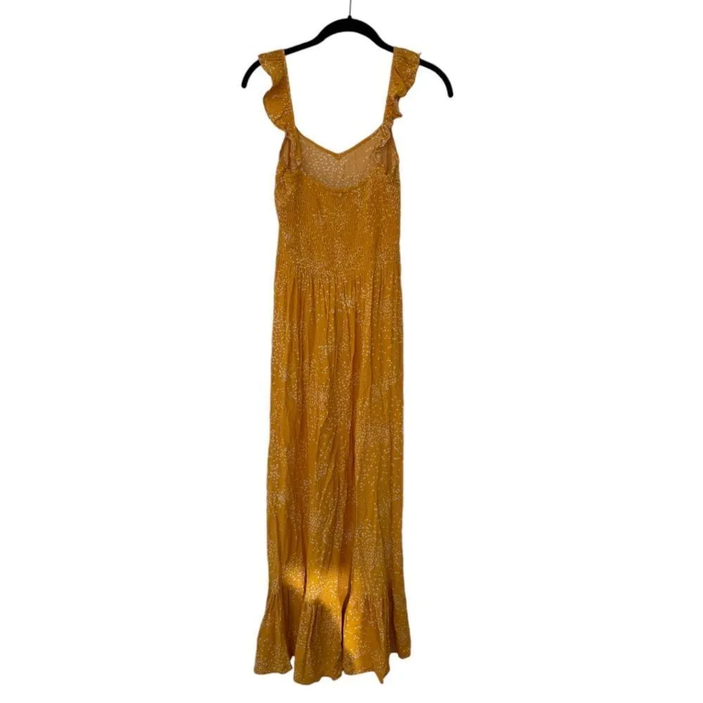 Express SZ S yellow maxi dress - Image 4