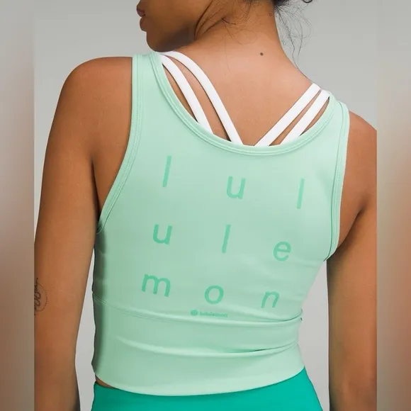 Lululemon Power Pivot Everlux Tank Top Motif - Image 2