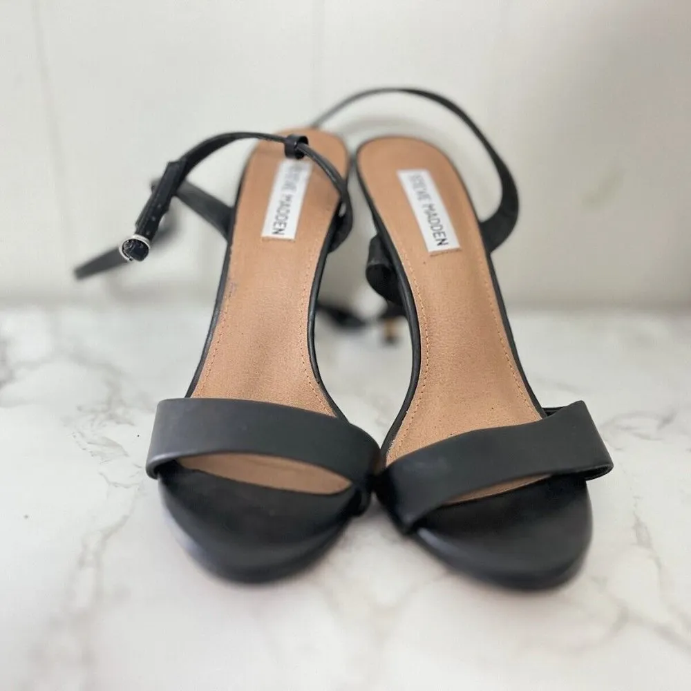 Steve Madden Reno Sandal Women's Black Size 9.5 - Image 2