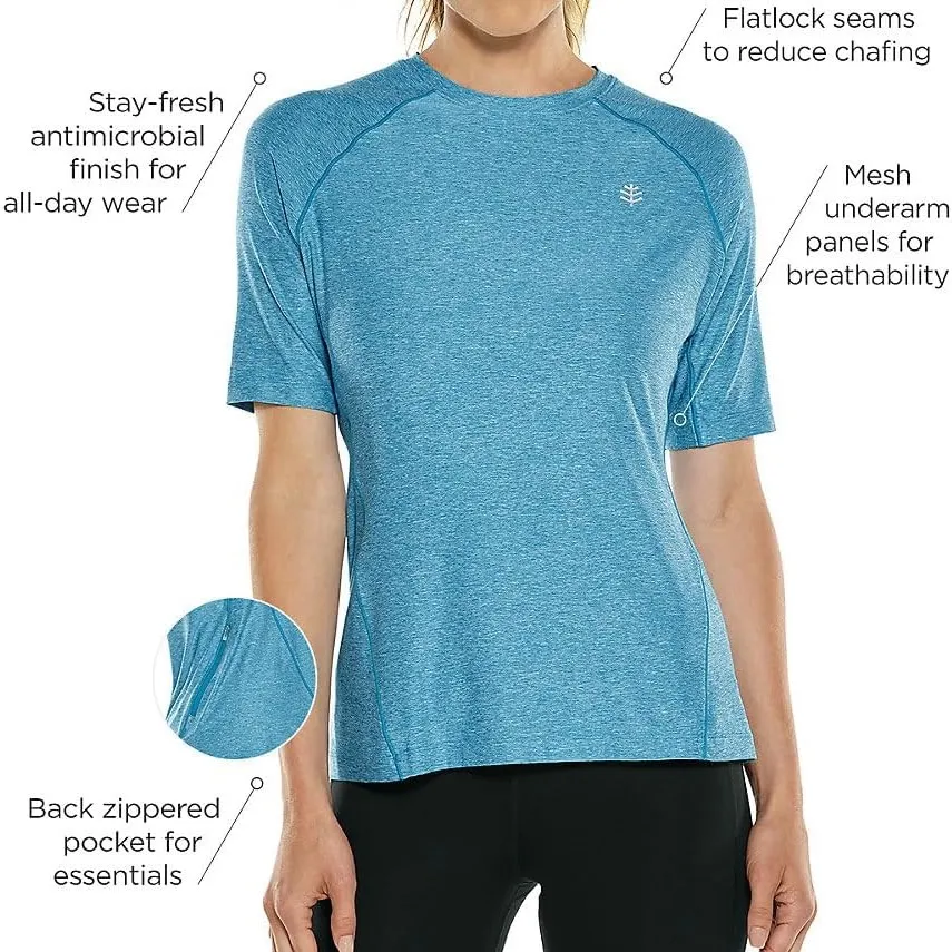 Coolibar UPF 50+ Devi S/S Fitness T - Image 2