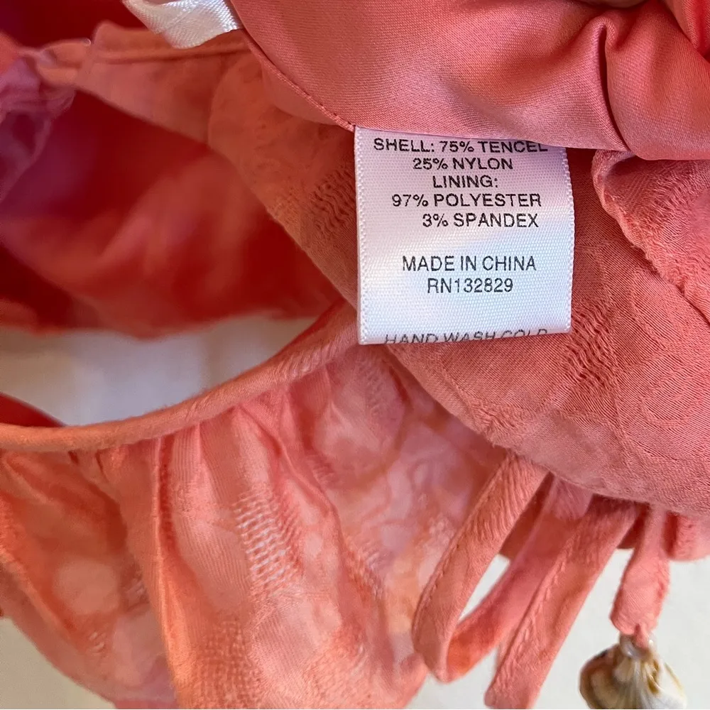 Tularosa Hailey Wrap Top Coral Medium Revolve - Image 8